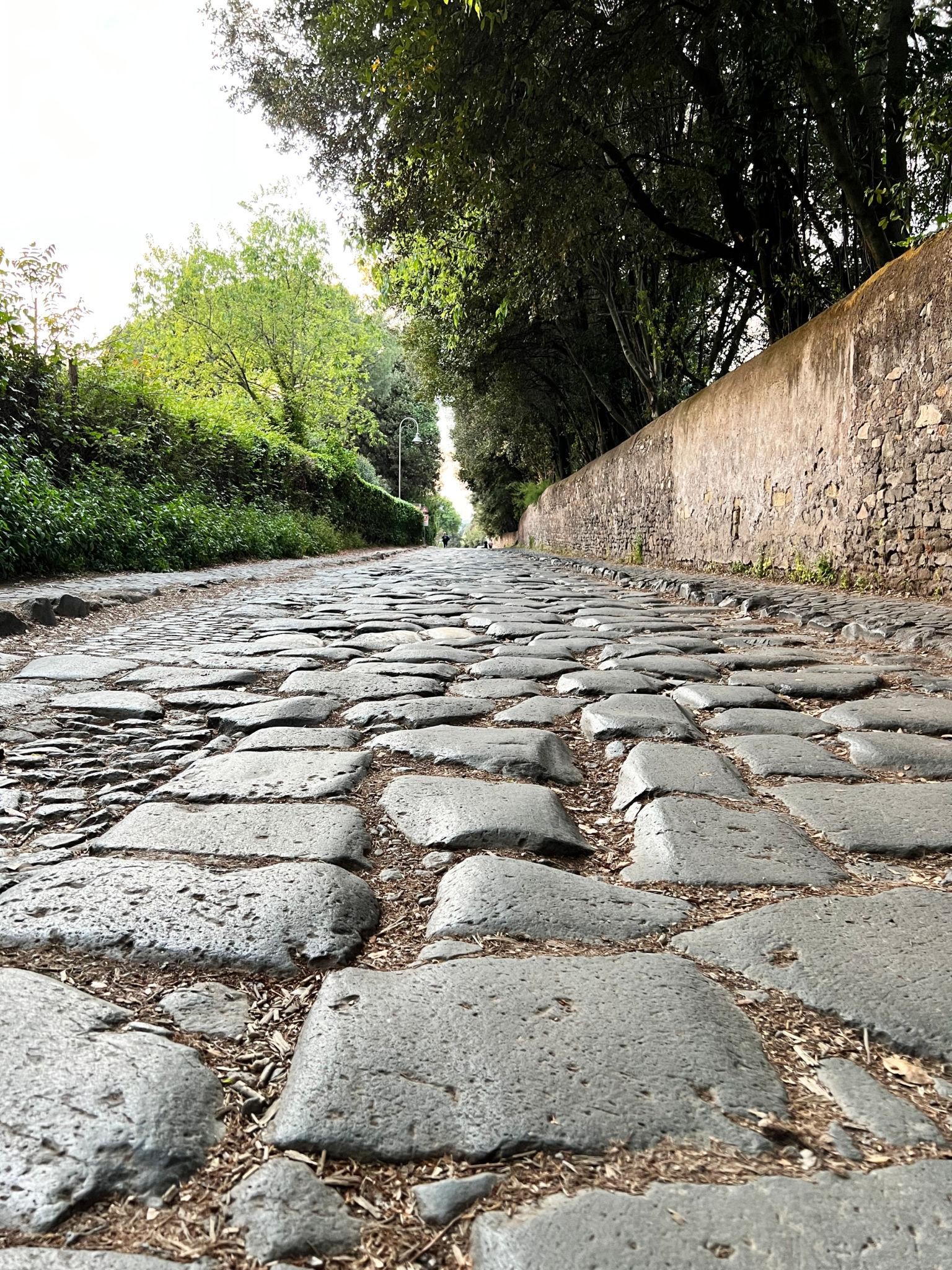Ancient Roman path